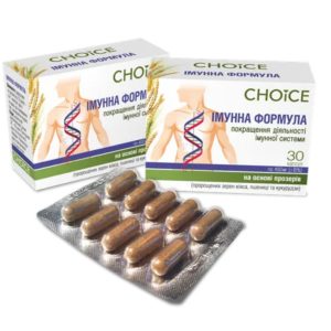 Фитопрепарат повышает иммунитет Choice Иммунная формула 99100009101 30 капсул