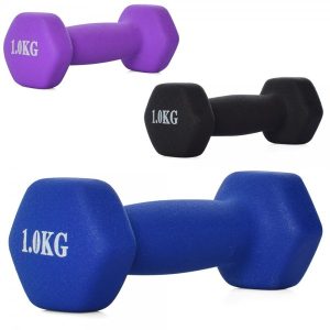 Гантель MS-0109-1 1 кг