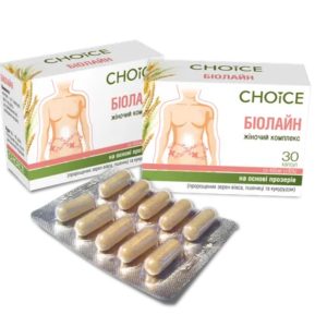 Фитопрепарат женский комплекс Choice Биолайн 99100004101 30 капсул