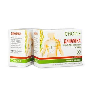 Фитопрепарат борьбы с хронической усталостью Choice Динамика 99100008101 30 капсул