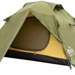Палатка трехместная Tramp Peak 3 V2 TRT-026-green 360х220х120 см