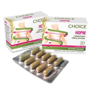 Фитопрепарат нормализация обмена веществ Choice Норм 99100017101 30 капсул