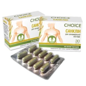 Фитопрепарат для мочевыделительной системы Choice Санклин 99100021101 30 капсул