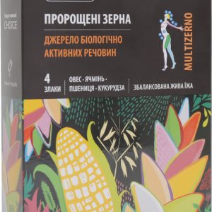 Биодобавка Добра Їжа Пророщенные зерна овса, ячменя, пшеницы, кукурузы в стиках 99100826101 100 г