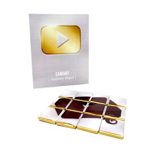 Набор молочного шоколада 12 плиток "Самому модному блоггеру" OK-1171 60 г
