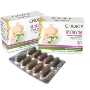Фитопрепарат при климаксе Choice Менопауза 99100016101 30 капсул