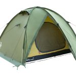 Палатка четырехместная Tramp Rock 4 V2 TRT-029-green 400х220x140 см