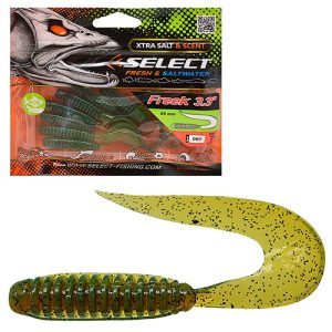 Приманка Select Easy Shad G-2429 3.5 см col.203 5 шт/уп желтая