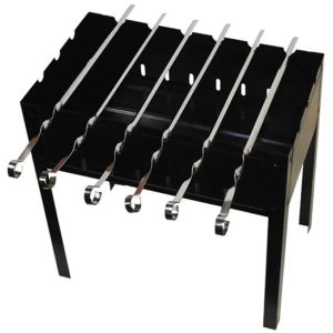 Мангал складной и 6 шампуров Скаут KM-0726 50х30х50 см