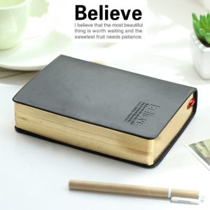 Вінтажний блокнот Believe Gold