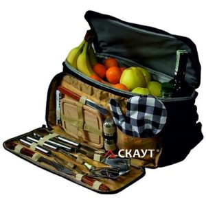 Термосумка + набор походный для пикника Скаут 0719