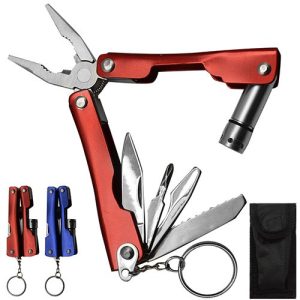 Мультитул с фонариком Stenson R-16626 9в1