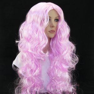 Парик Ренессанс светло-розовый