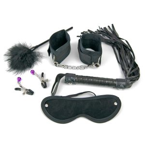 Эротический набор Бдсм для ролевых игр 6 предметов 12075 черный