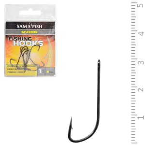 Крючок рыболовный Sams Fish Изгиб 1 SF-23935-8 8 шт/уп