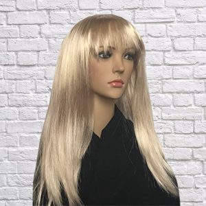 Парик Ровный пепельный