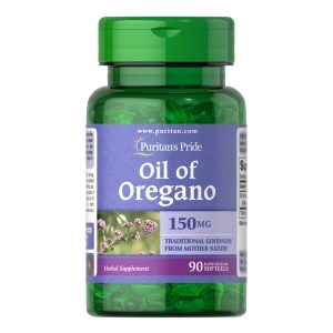 Натуральная добавка Puritan"s Pride Oil of Oregano 150 mg, 90 капсул