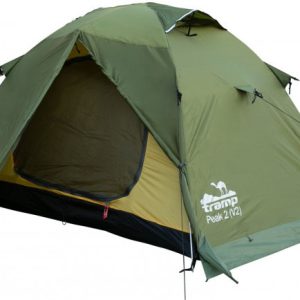 Палатка двухместная Tramp Peak 2 v2 TRT-025-green 290х220х120 см