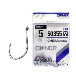 Гачки OWNER Chinu with Eye 50355 #1/0