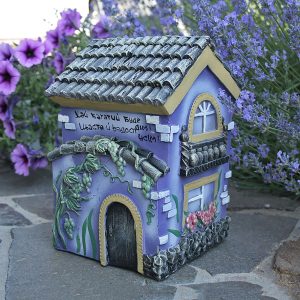 Копилка Итальянский дом - лавандовый гипс Гранд Презент КГ605-5