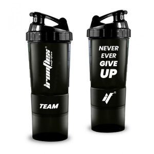 Шейкер IronFlex Spider Bottle 500 мл + 2 контейнера Never Ever Give Up