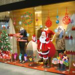 Набор новогодних наклеек на окно Happy New Year 9122 30х90 см 4 листа