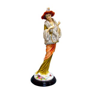 Фигурка декоративная Lefard Дама в шляпке 50-186 40х17х15 см
