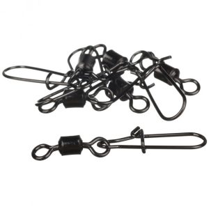 Вертлюг с карабином американка Sams Fish SF-23665 6 шт 20 шт/уп