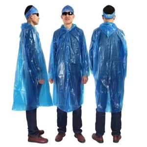 Дождевик на кнопках Stenson R-30806 синий