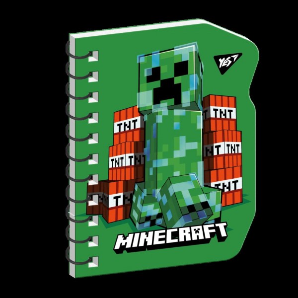 Блокнот на спирали YES Minecraft 151809 60 листов