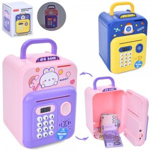 Копилка-сейф детская 589-36A-37A