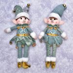 Фигура новогодняя Stenson Elf R-90766 40 см