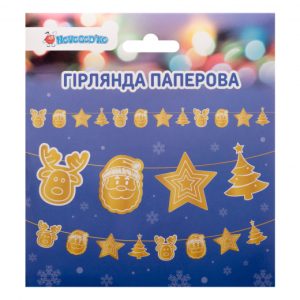 Гирлянда декоративная Novogod'ko Праздничная 974713 3 м золотистая