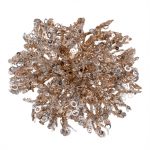 Игрушка на елку YES Золотой шар 974777 12 см