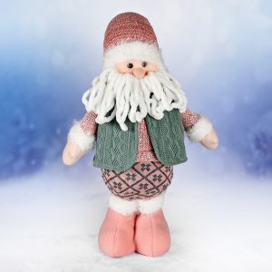 Фигура новогодняя Stenson Santa Snowman M17280 42 см