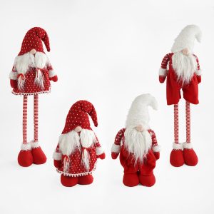 Фигура новогодняя Stenson Gnome M17266-A 56 см