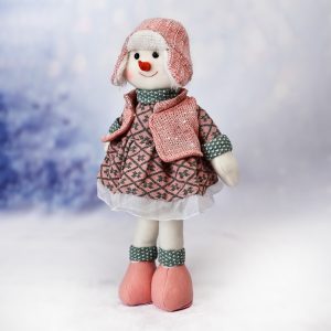 Фигура новогодняя Stenson Snowman M17290-A 50 см