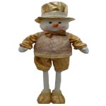 Фигура новогодняя Stenson Snowman M17238-A 100 см