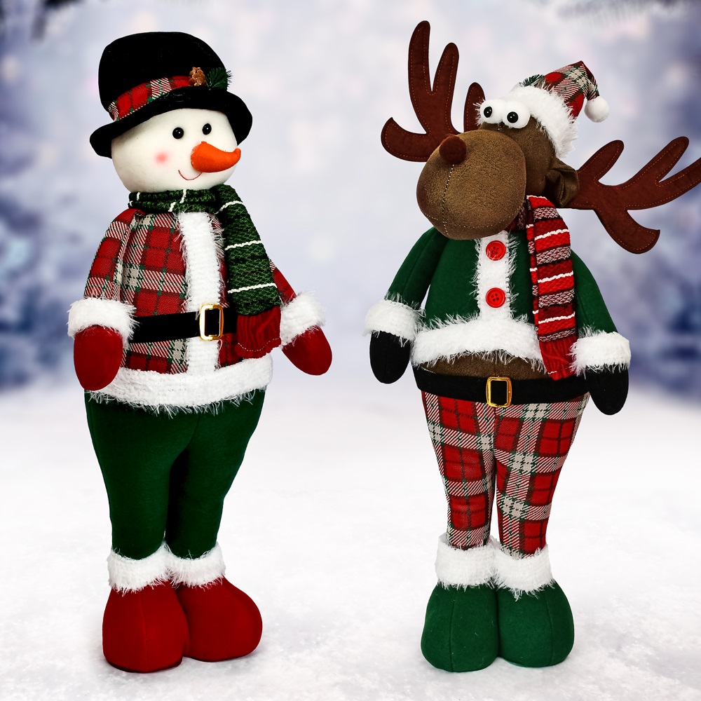 Фигура новогодняя Stenson Santa&Co M17325 62 см