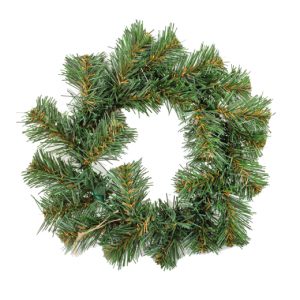Венок искусственный рождественский YES Вьюга 903790 15 см зеленый