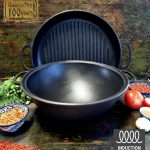 Казан чугунный узбецький Maysternya Т401 2 л 20 см черный