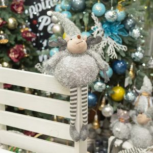Фигура новогодняя YES Олень новогодний 973608 61 см серый