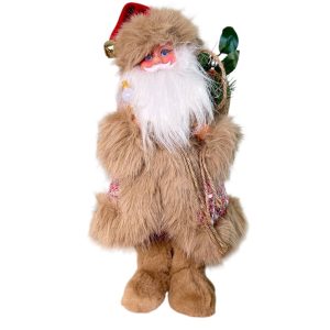 Фигура новогодняя музыкальная Санта 19431 40 см