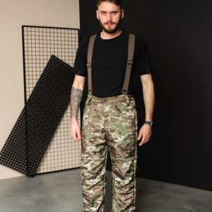 Брюки зимние теплые флисовые мужские Турция ВСУ (ЗСУ) Мультикам 9003 XL