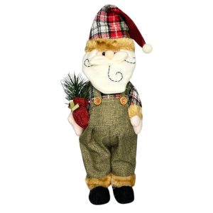 Фигура новогодняя Санта 19419 38 см