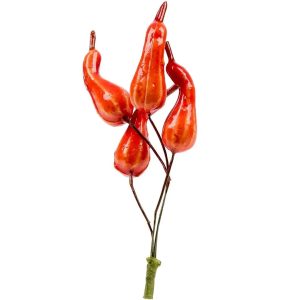 Тыква грушевидная декоративная YES Fun Хеллоуин 974138 4 см 5 шт