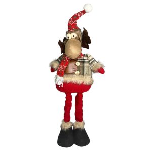 Фигура новогодняя телескопическая Олень 19403 45-60 см
