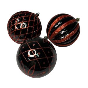 Набор игрушек на елку P26-5 19546 10 см 3 шт