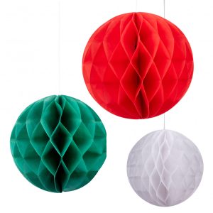 Набор игрушек на елку бумажных Novogod'ko 974707 3 шт