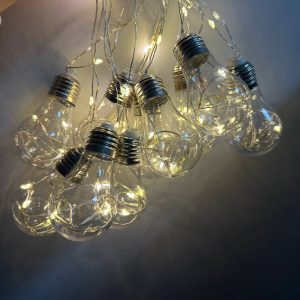 Гирлянда светодиодная от сети Роса Y-033W 19648 5 м 10 LED теплый желтый